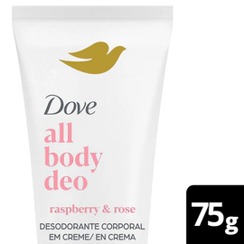 Desodorante en Crema para Todo el Cuerpo DOVE  All Body Deo Raspberry & Rose