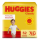 Pañales Huggies Classic Talle Xg X52 Un