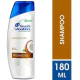 Shampoo Head & Shoulders Control Caspa Hidratación 180 Ml