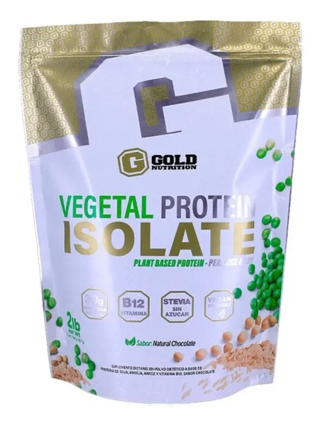 Proteina Isolate 100% Vegetal Gold Nutrition X 2 Lb
