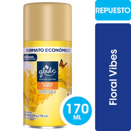 Aromatizante Glade Floral Vibes Automático Difusor 170ml