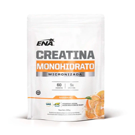 Creatina Monohidrato Micronizada Ena Naranja Pouch 342 Gr