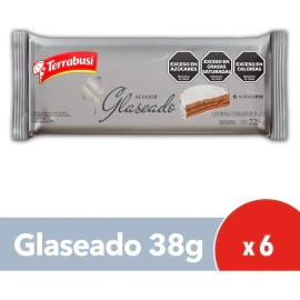 Alfajor Terrabusi Glaseado Caja 6x38g
