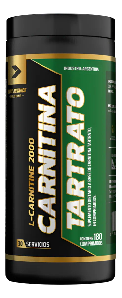 L Carnitina 2000 Body Advance X 120 Comprimidos Sabor Neutro