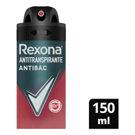 Rexona Antitranspirante Desodorante Aerosol Antibacterial