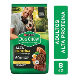 Alimento Para Perro Dog Chow Alta Proteína 8kg