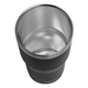 Vaso Térmico Con Sorbete Philco 500ml De Acero Inox Negro
