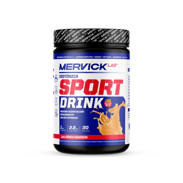 Bebida Isotonica Mervick Lab Sport Drink 1 Kg
