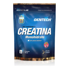 Creatina Monohidrato Gentech Suplemento Deportivo X 500 Gr