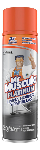 Limpiahornos Y Parrillas Mr Músculo En Aerosol 360cc