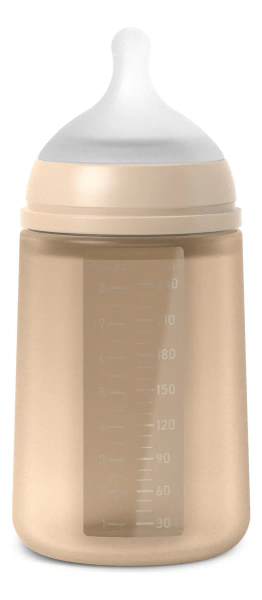 Suavinex Mamadera Premium 240ml Biberón Color Essence Beige