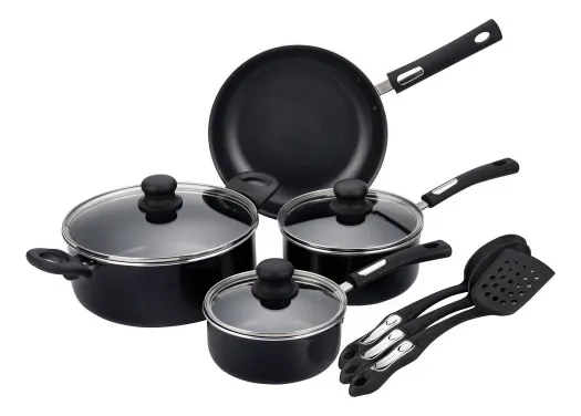 Set Batería 10 Piezas Hamilton Beach Negro