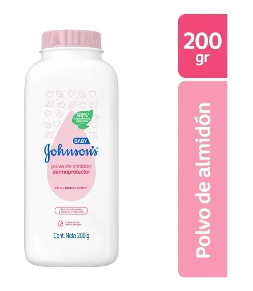 Polvo De Almidon Johnson's Baby Para Bebes 200g