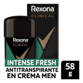 Antitranspirante Rexona Intense Fresh Crema 58gr