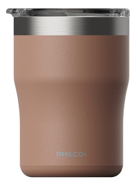 Mate Térmico Philco Acero Inoxidable 300ml Color Terracota Terracota Liso