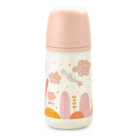 Suavinex Mamadera Dreams 270ml Ideal +3 Meses Color Rosa