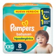Pañales Pampers Babysan Hipoalergénico Talle Xxg 8 Un Sin Género