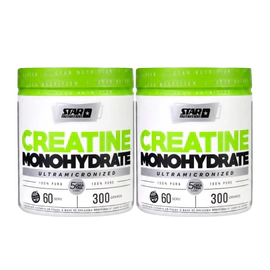 Combo Creatina Star Nutrition 300 Gr X 2 Unidades Monohidratada