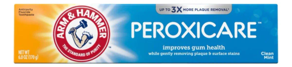 Pasta Dental Arm & Hammer Peroxicare Limpieza Profunda Menta 170g