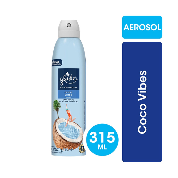 Desodorante de Ambiente Glade Coco Vibes 315 ml