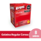 Gelatina Regular Royal Cereza 25g X 8 Un