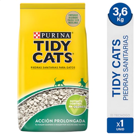 Piedras Sanitarias Gatos Purina Tidy Cats Piedritas 3,6 Kg
