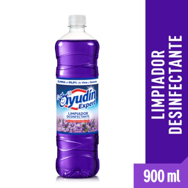 Limpiador Desinfectante Ayudin Liquido Lavanda 900 Ml
