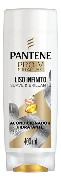 Pantene Enjuague Liso Infinito x400 Ml