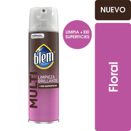 Limpiador Multisuperficies Y Electrónicos Blem Floral Aerosol 360 Ml