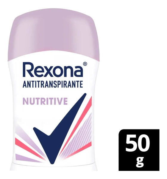 Rexona Desodorante En Barra Antitranspirante Nutritive 50g