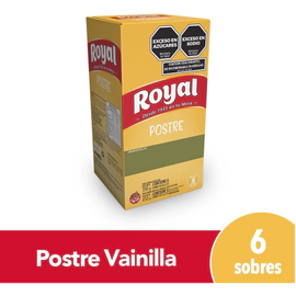 Postre Royal Vainilla 75g X 6 Un