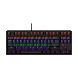 Teclado Gamer Mecánico Rapoo V500Pro-87 Tkl Retroiluminado