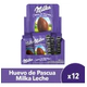 Huevo de Pascuas Chocolate Milka 22g Display x 12 un.