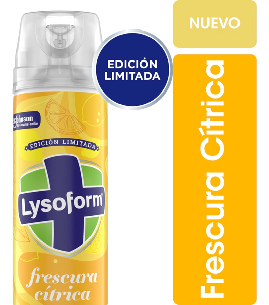 Lysoform Frescura Cítrica Aerosol 360ml