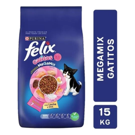 Alimento Gato Felix Gatito Megamix Proteina Purina Grande