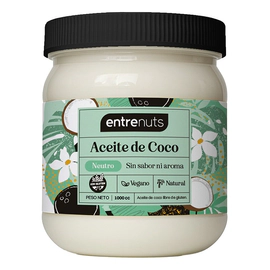 Aceite De Coco Entrenuts Neutro 1000 Cc Sin Tacc