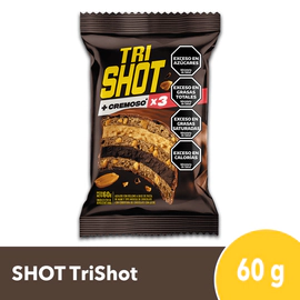 Alfajor Shot Triple Chocolate De Leche 60 Gr