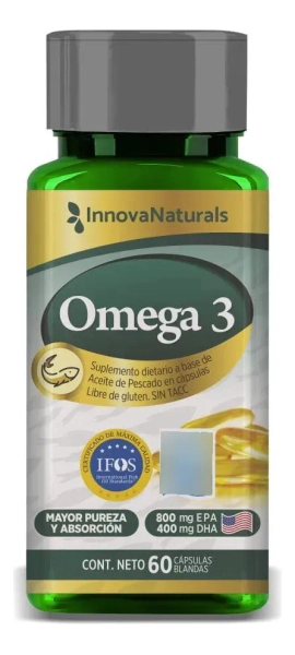 Innovanaturals Omega 3 X 60 Capsulas Sin Sabor
