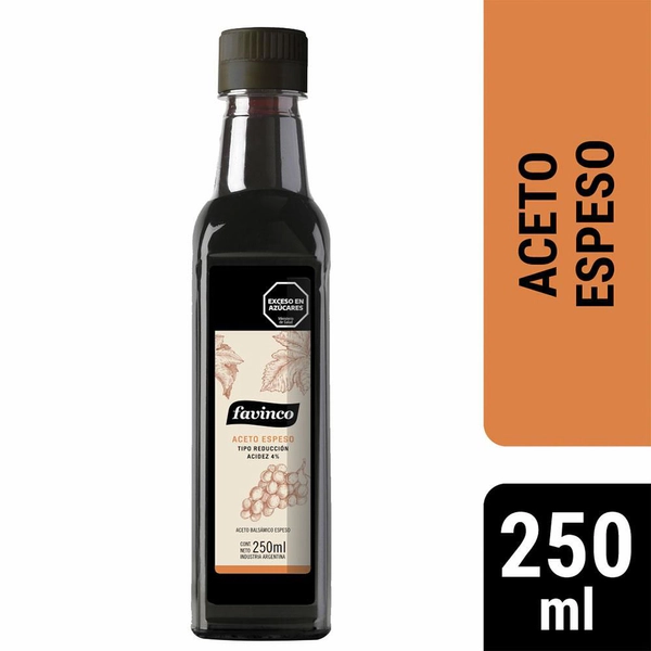 Aceto Balsamico Espeso Tipo Reduccion Original Favinco