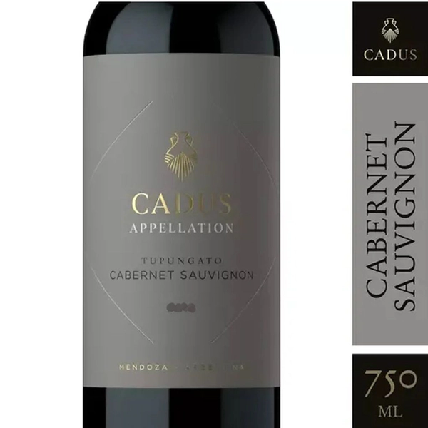 Vino Cabernet Sauvignon Appellation Tupungato Cadus 750ml