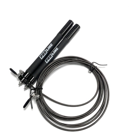 Soga De Salto Proline Fitness Pro 3mts Alum + Cable Acero Negro