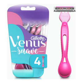 Máquina De Afeitar Gillette Venus Simply3 4 Un