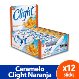 Caramelos Clight Naranja 12x26,55g