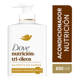 Acondicionador Dove Nutrición + Tri-óleo 650 Ml