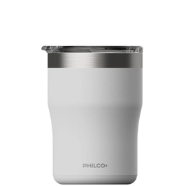 Mate Térmico Philco Acero Inoxidable 300ml Color Blanco Blanco Liso