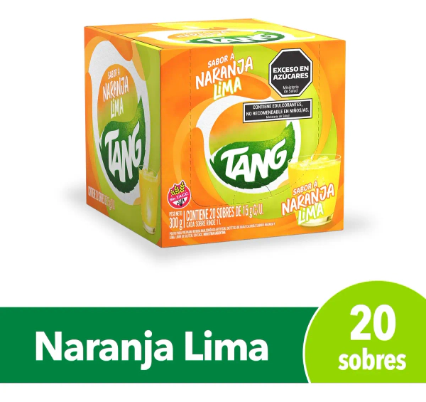 Jugo Tang Naranja Lima 15g X 20 Sobres