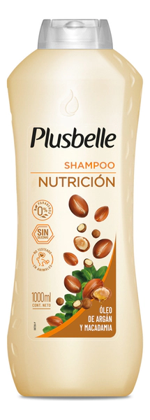 Plusbelle Litro Shampoo Nutrición 1lt