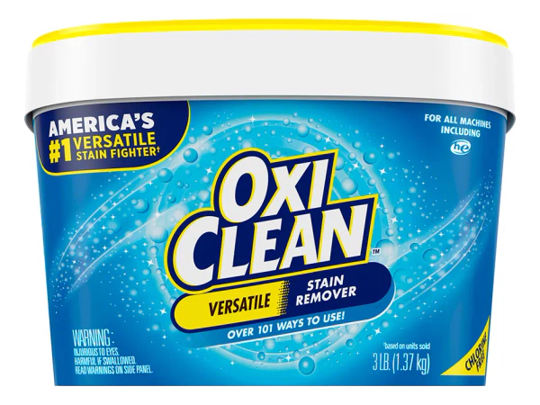 Oxiclean Polvo Quitamanchas 3 Libras - Potente Limpieza
