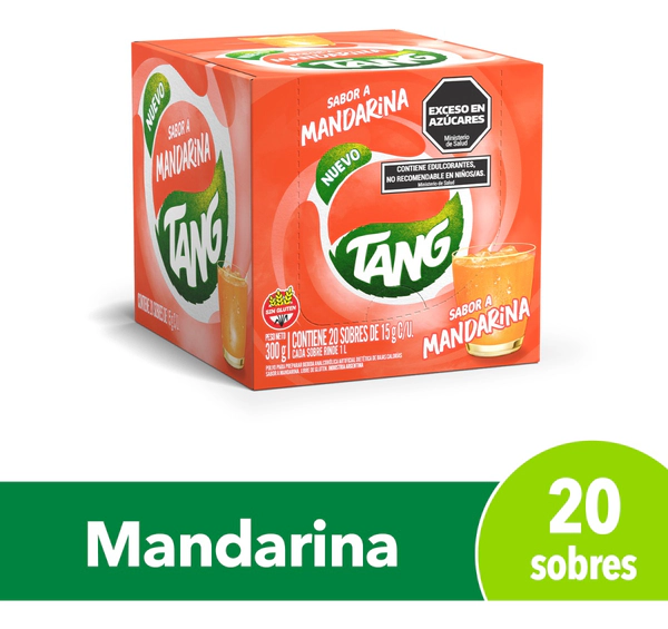 Jugo Tang Sabor Mandarina Caja 20x15g