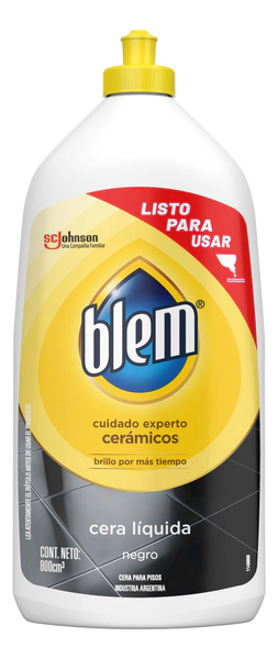 Cera Para Pisos Blem Negro 800ml